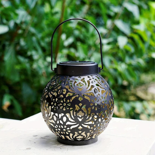 Solar Laterne LED IP44 Wasserdicht – Garten Solarleuchte Außen Dekolampe für Terrasse & Balkon