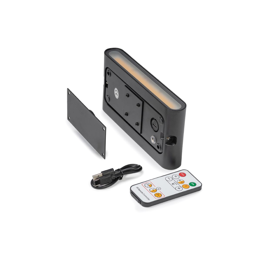 LED Außenwandleuchte Schwarz – Moderne Up & Down Wandlampe IP65, Warmweiß für Hauswand, Garten & Terrasse