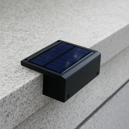 Solar LED Außenwandleuchte IP65 – Modernes Licht für Garten, Terrasse & Hauswand – Warmweiß/Kaltweiß – Solar betrieben