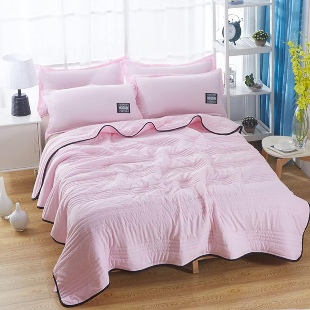 Kühlende Sommerdecke aus Bambusfaser