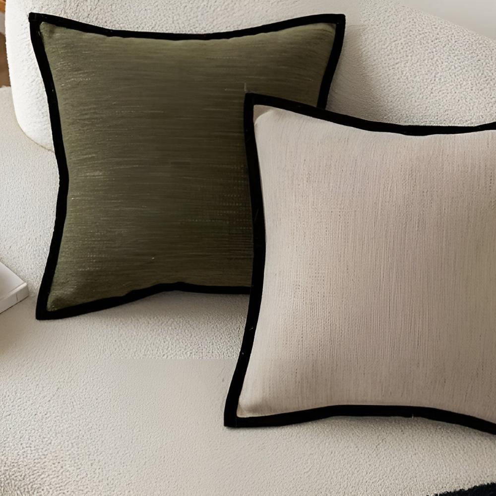 Kissenbezug aus Jacquard im französischen Vintage-Stil – Ansicht 02