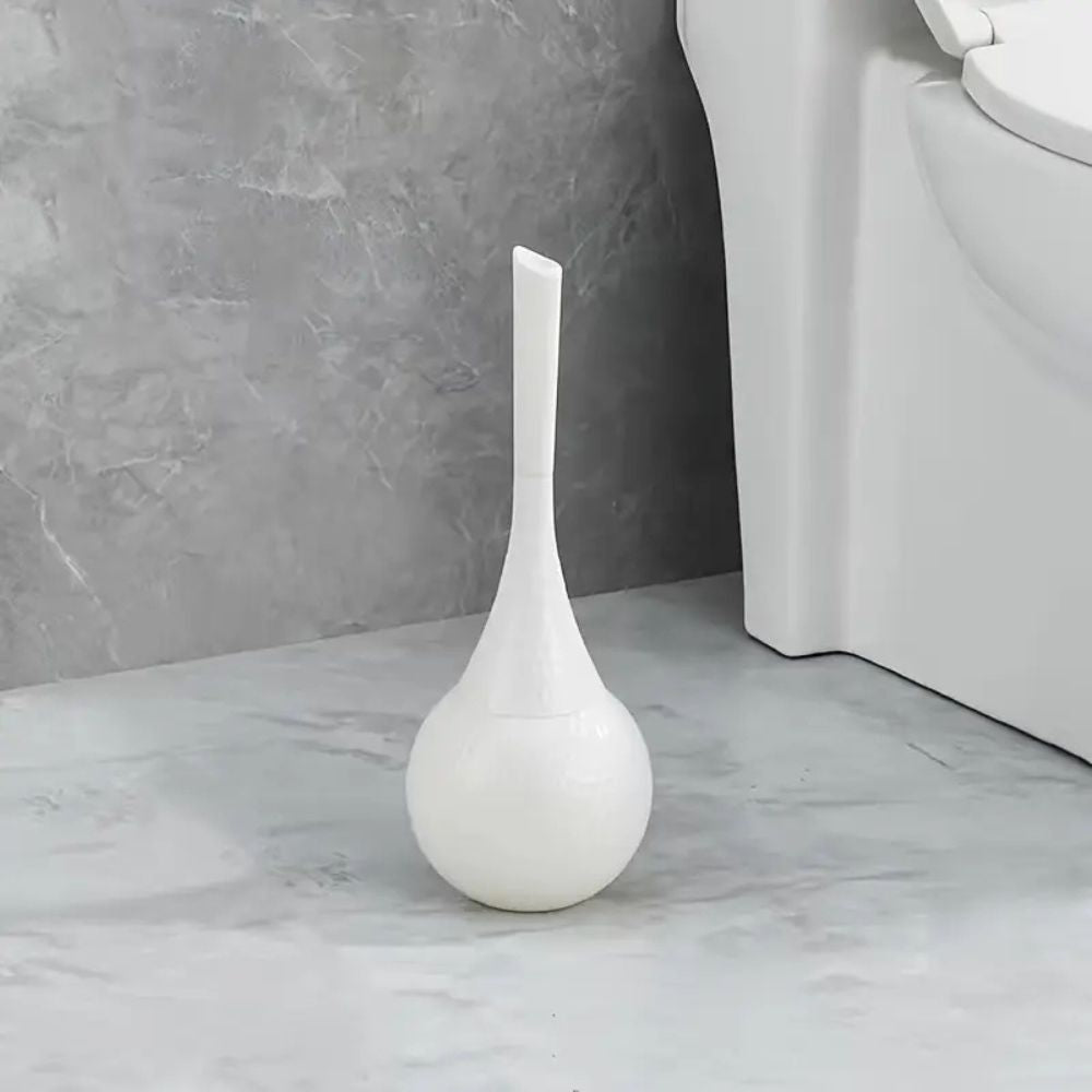 Elegante WC-Bürste mit Behälter