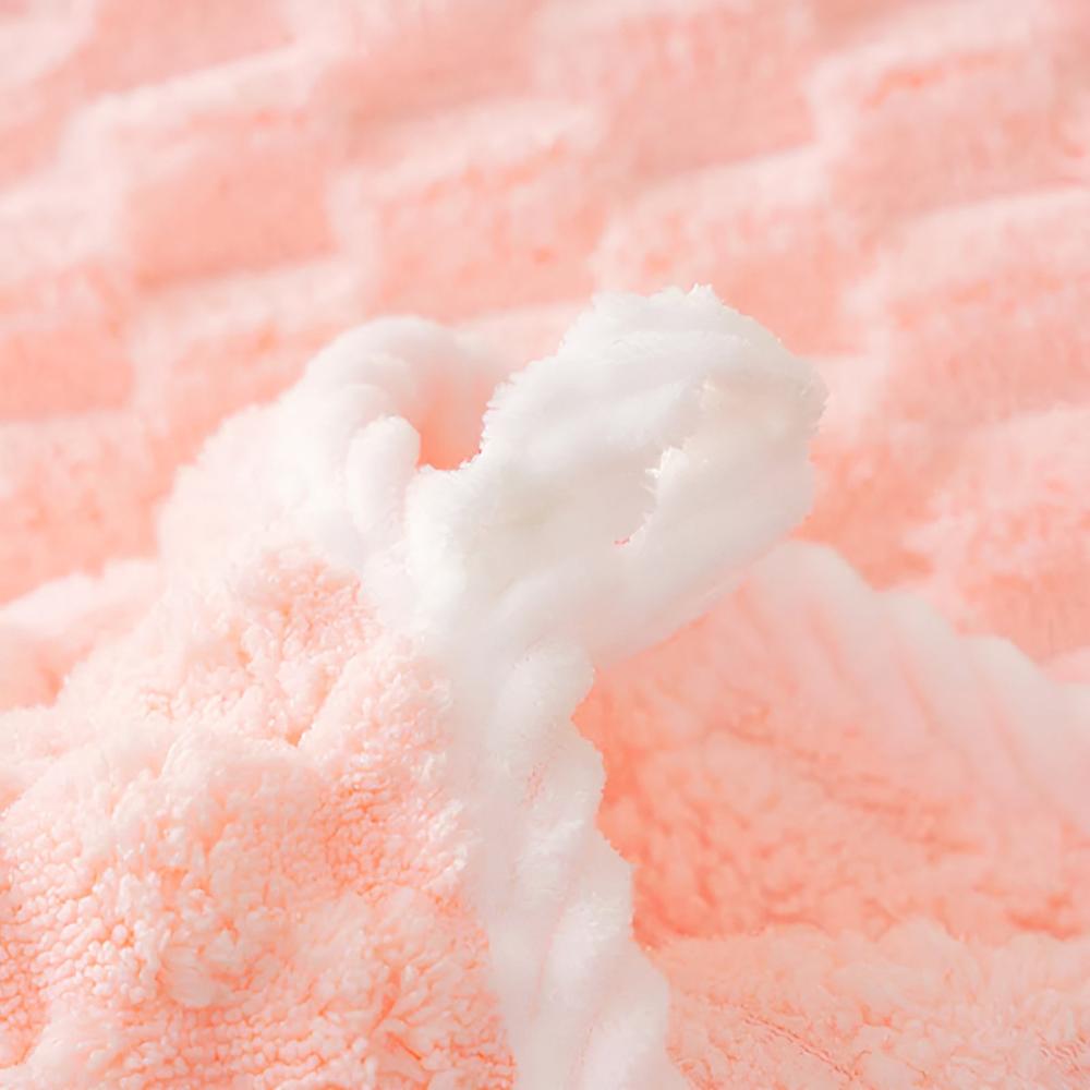 Set aus 2 Fleece-Handtüchern