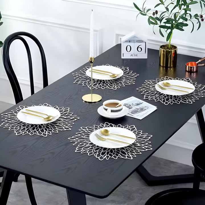 Tischset mit Chrysanthemenmuster