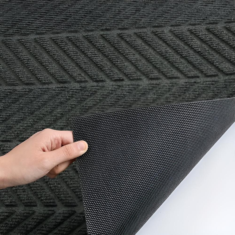 Fußmatte mit Chevron-Rillen