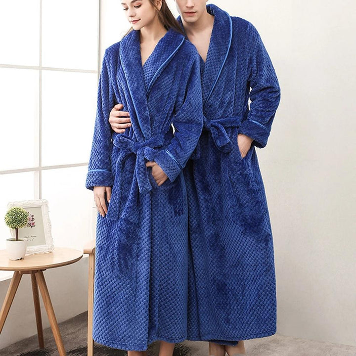Unisex-Bademantel aus Fleece