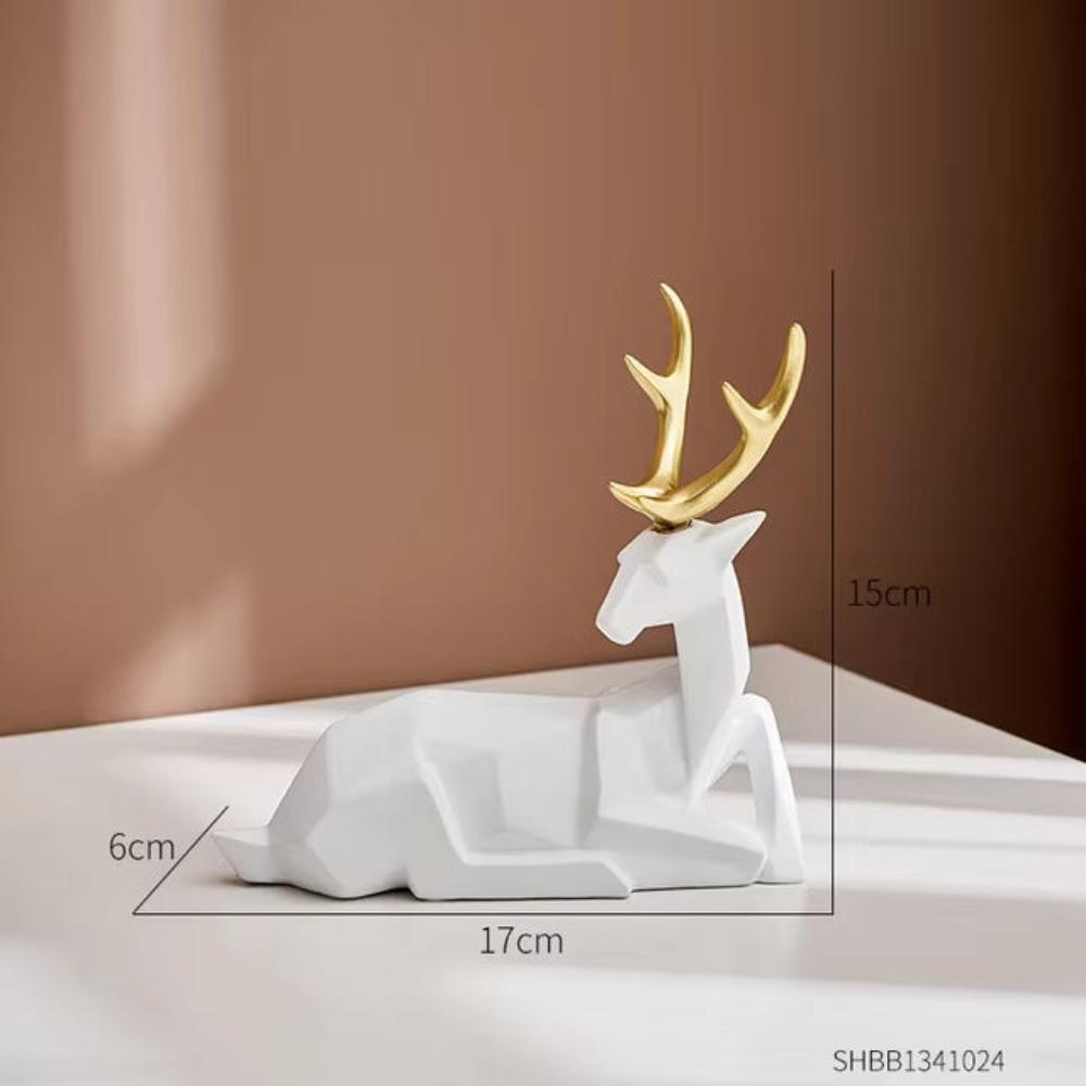 Geometrische Hirschfigur
