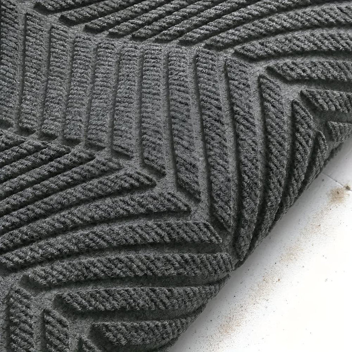 Fußmatte mit Chevron-Rillen