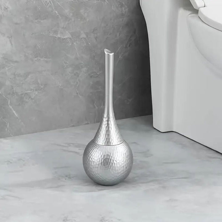 Elegante WC-Bürste mit Behälter