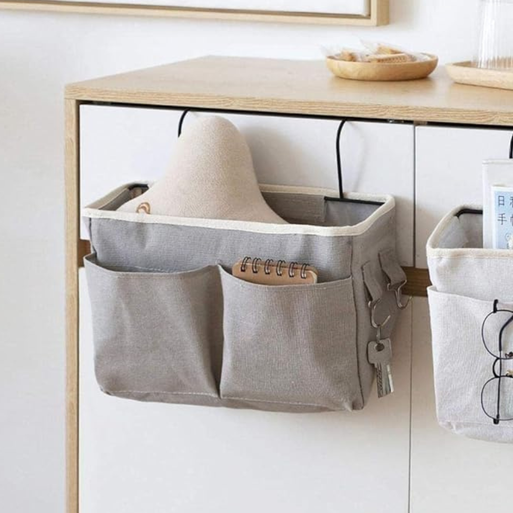 Hängender Bett-Organizer mit Taschen
