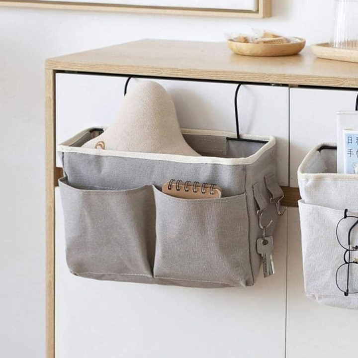 Hängender Bett-Organizer mit Taschen