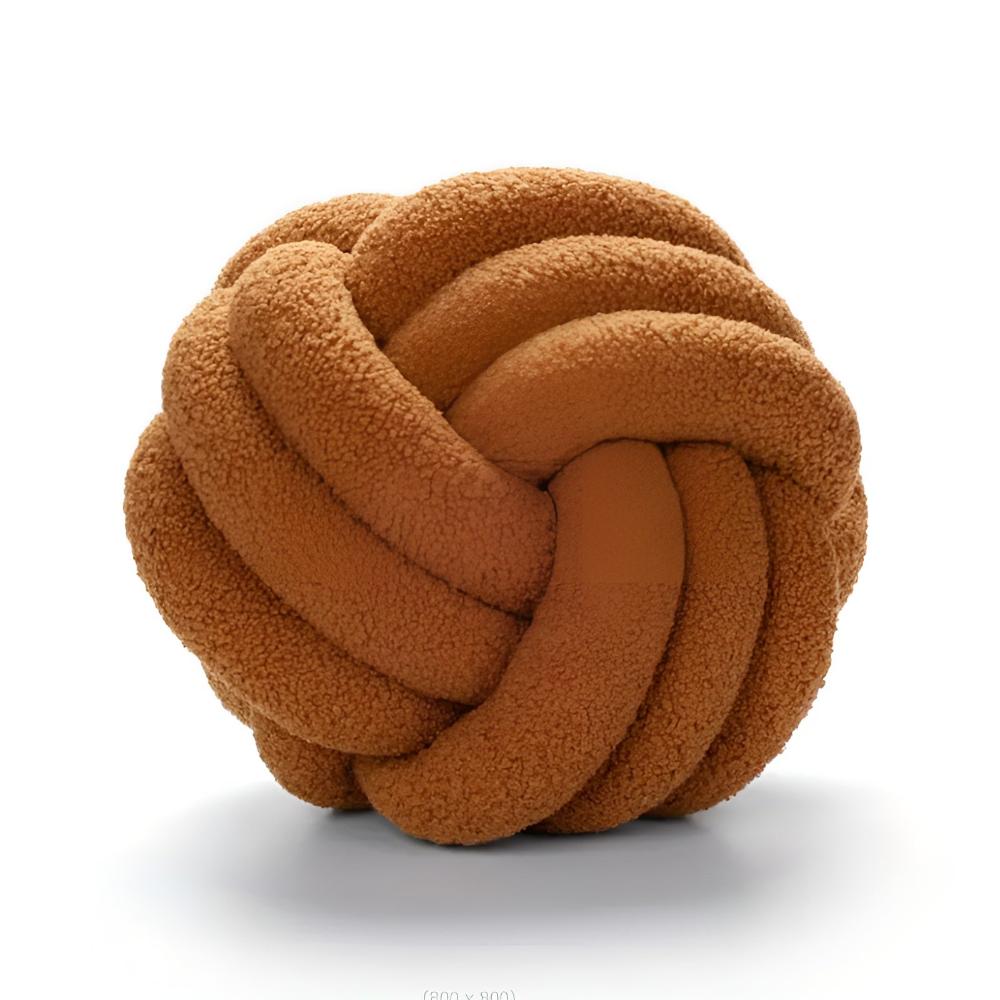 Bouclé-Knoten-Kissen in Blumenform – Ansicht 10