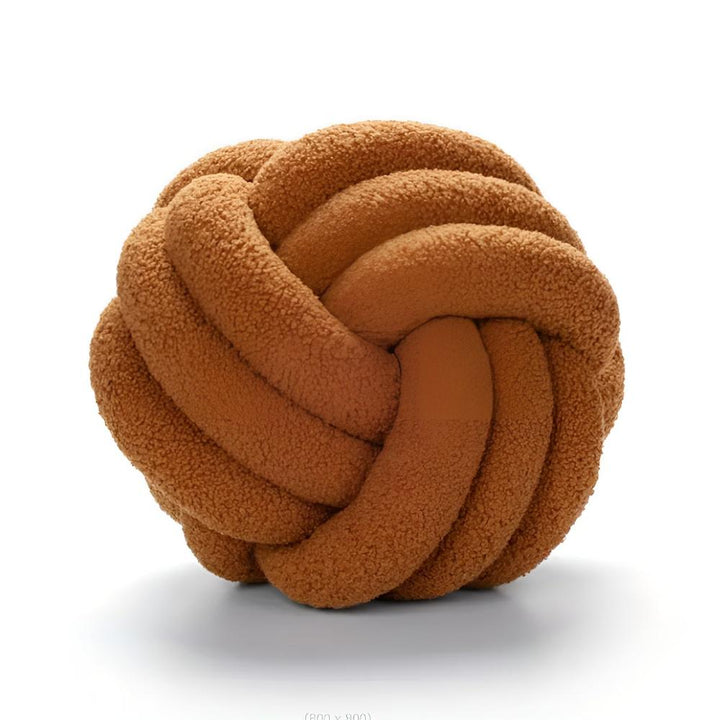 Bouclé-Knoten-Kissen in Blumenform – Ansicht 10