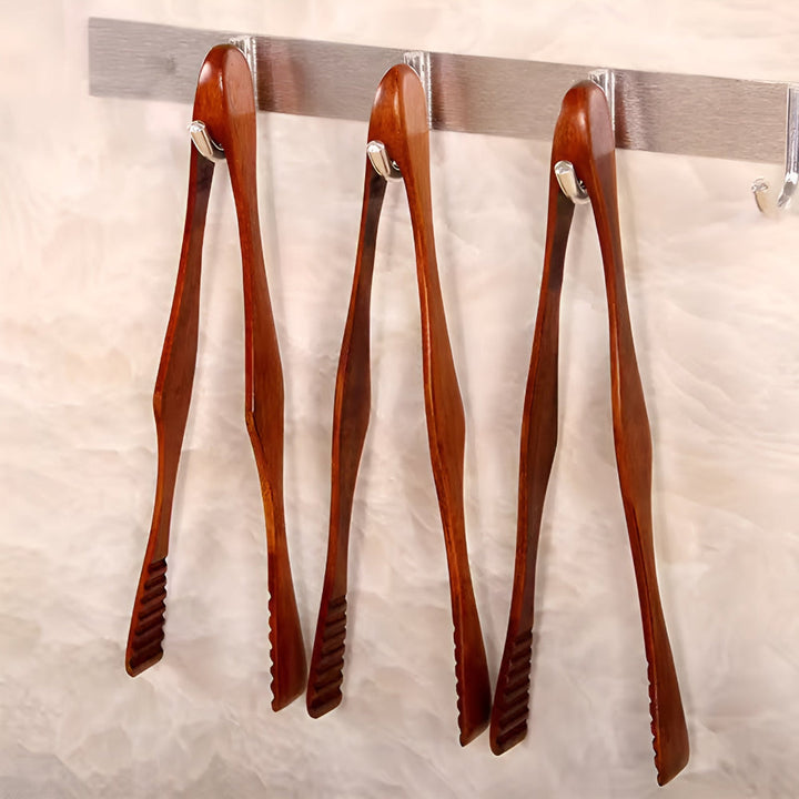 Küchenzange aus Holz, hitzebeständig