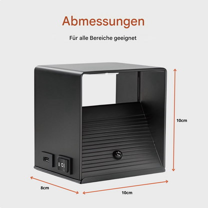 LED Wandleuchte Up & Down – Moderne Außen- & Innenwandleuchte, Warmweiß, Aluminium, Energiesparend