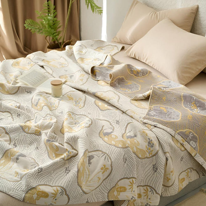 Wendbare Wohndecke mit Küstenmotiv