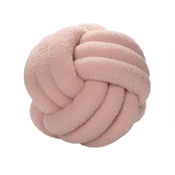 Bouclé-Knoten-Kissen in Blumenform – Ansicht 11