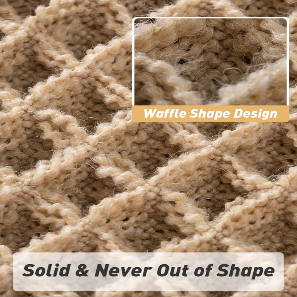 Badteppich mit Waffelstruktur
