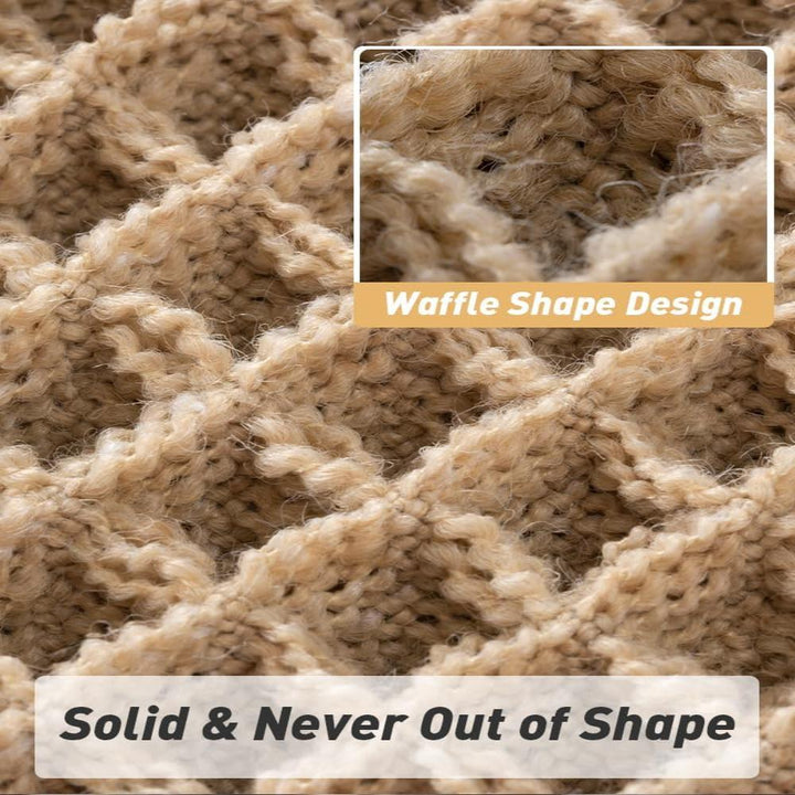 Badteppich mit Waffelstruktur