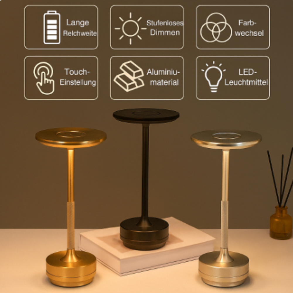 Solvix™ | Moderne LED-Tischleuchte
