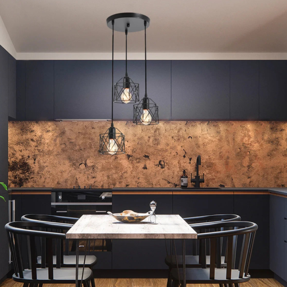 Lumalux™ | Industriellen Retro-Deckenleuchte