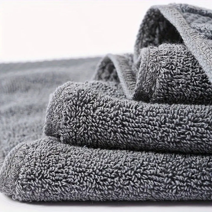 Set aus 6 Baumwollhandtüchern