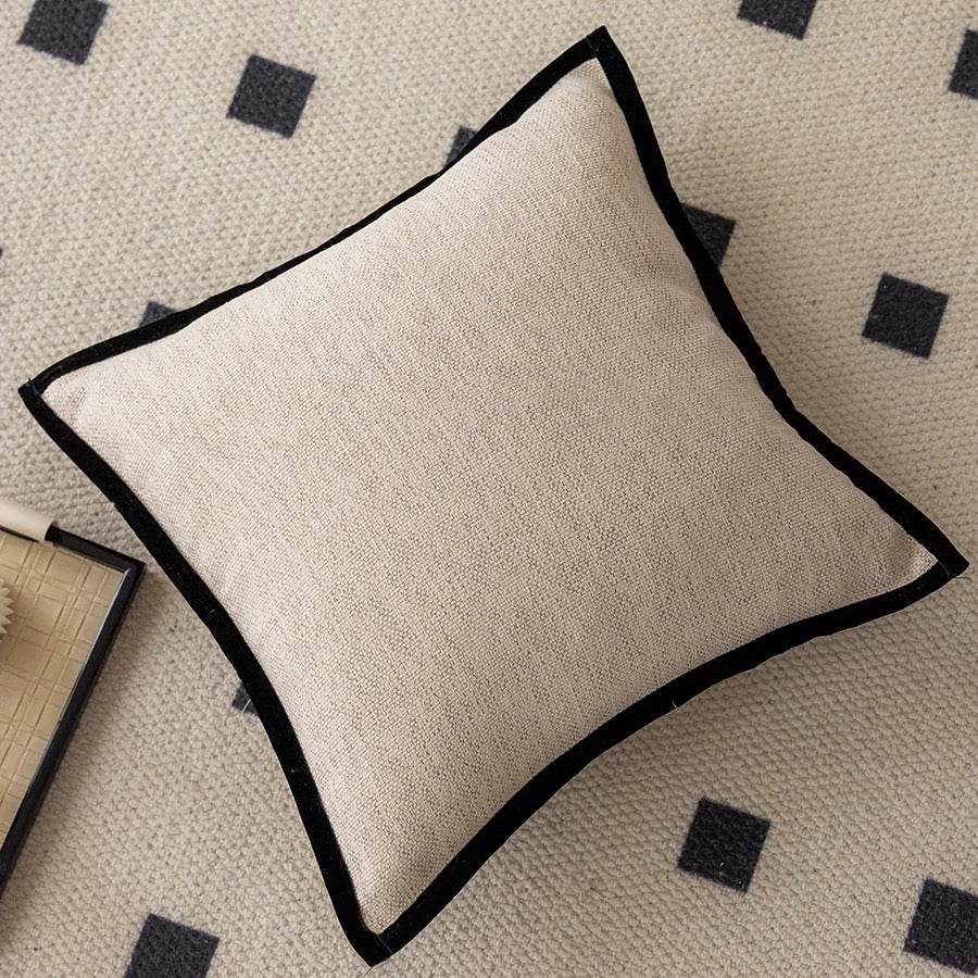 Kissenbezug aus Jacquard im französischen Vintage-Stil – Ansicht 07