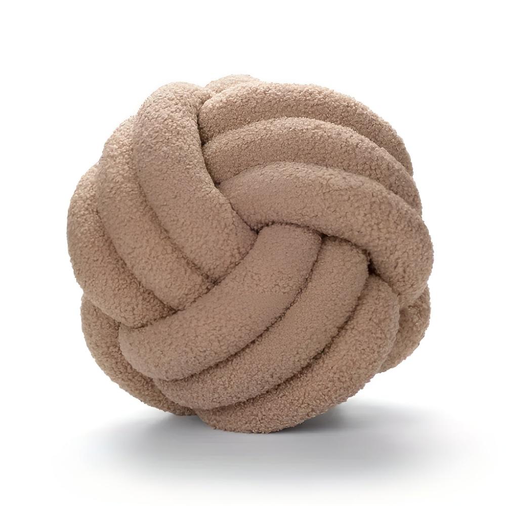 Bouclé-Knoten-Kissen in Blumenform – Ansicht 12