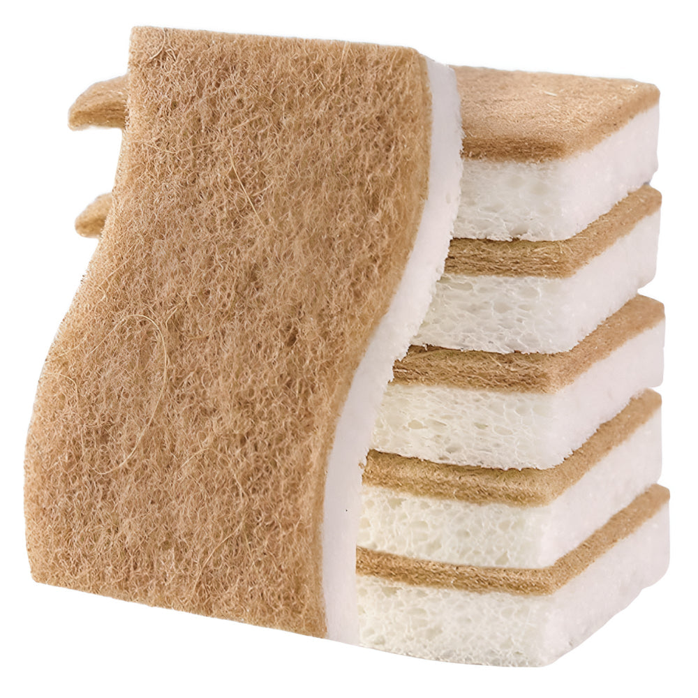 Schwämme aus Zellulose und Kokosfaser