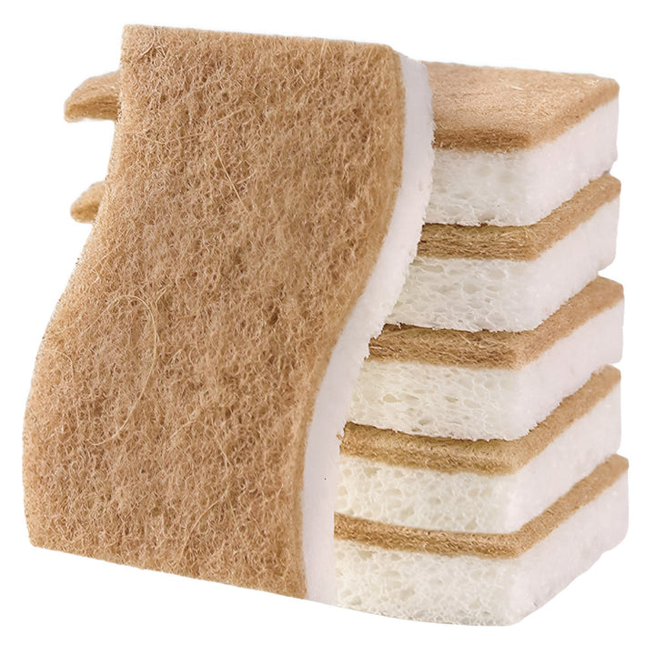 Schwämme aus Zellulose und Kokosfaser