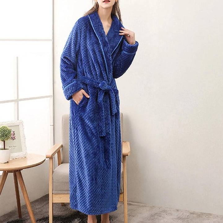 Unisex-Bademantel aus Fleece