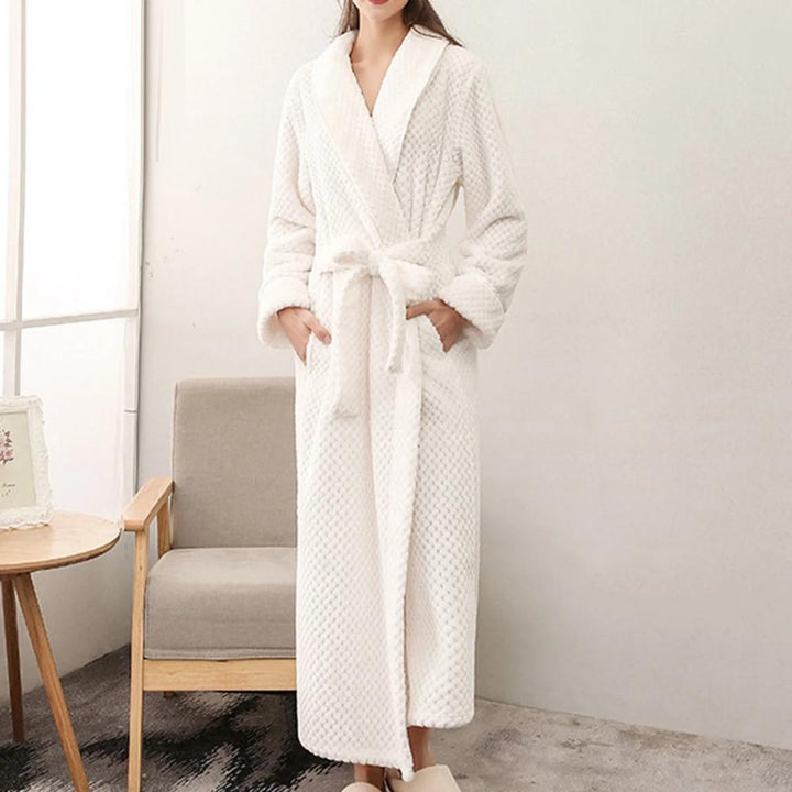 Unisex-Bademantel aus Fleece