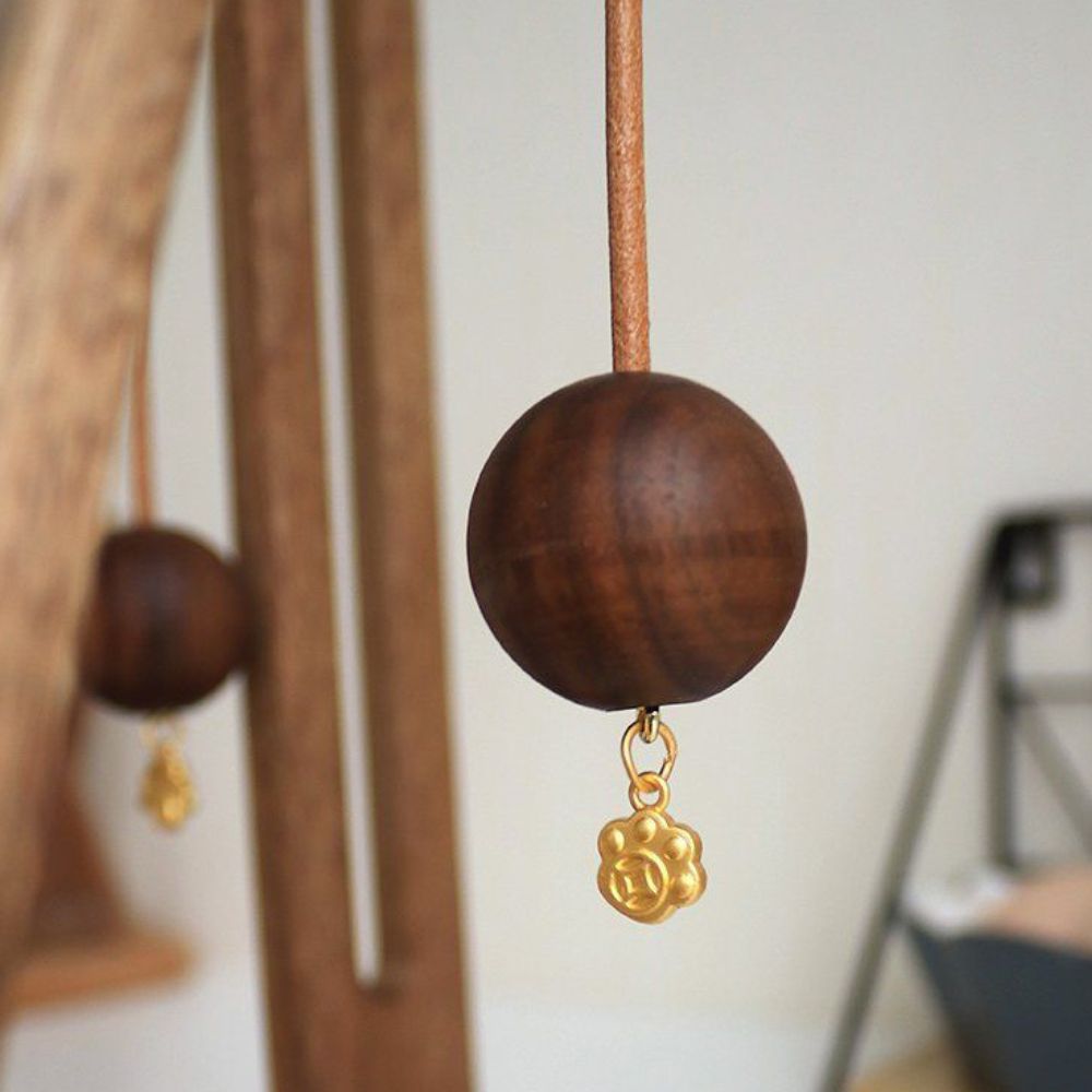 Küchenrollenhalter aus Akazienholz