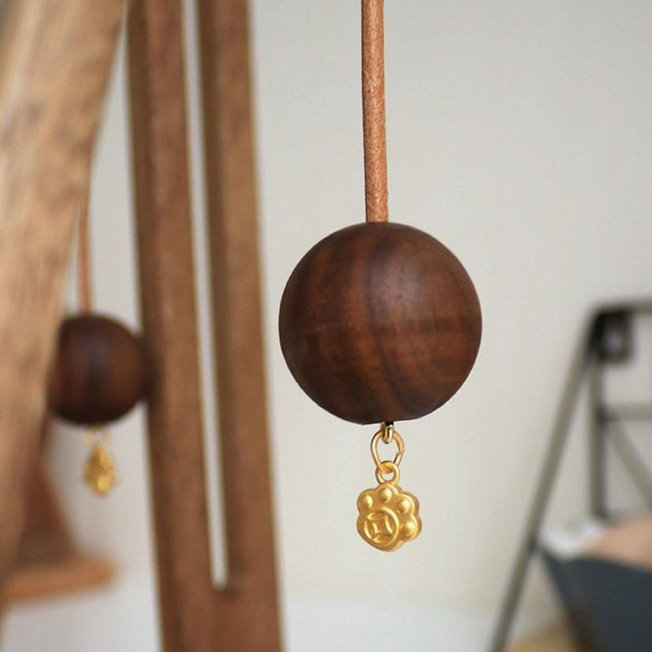 Küchenrollenhalter aus Akazienholz
