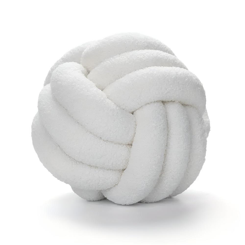 Bouclé-Knoten-Kissen in Blumenform – Ansicht 03