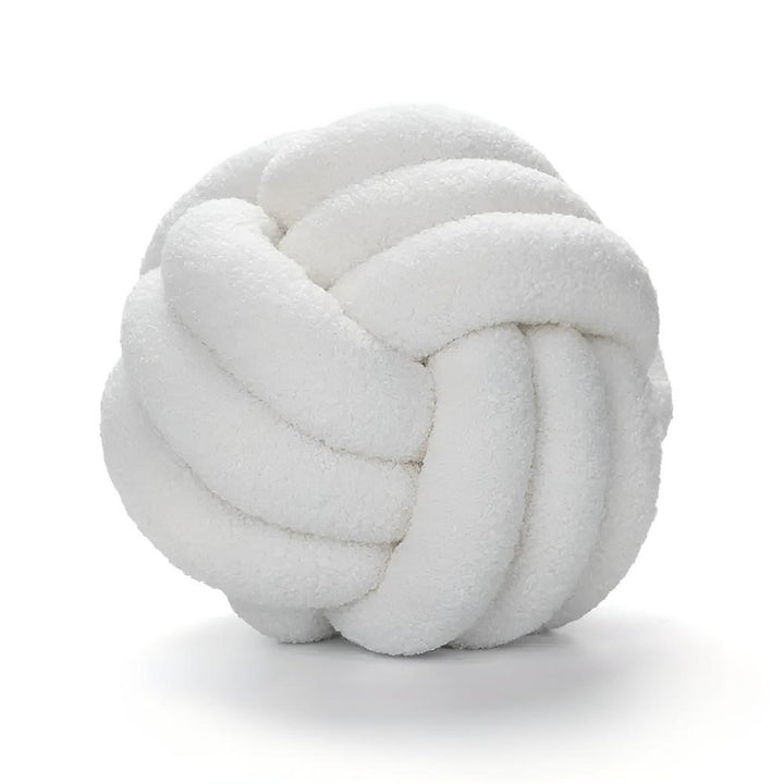 Bouclé-Knoten-Kissen in Blumenform – Ansicht 03