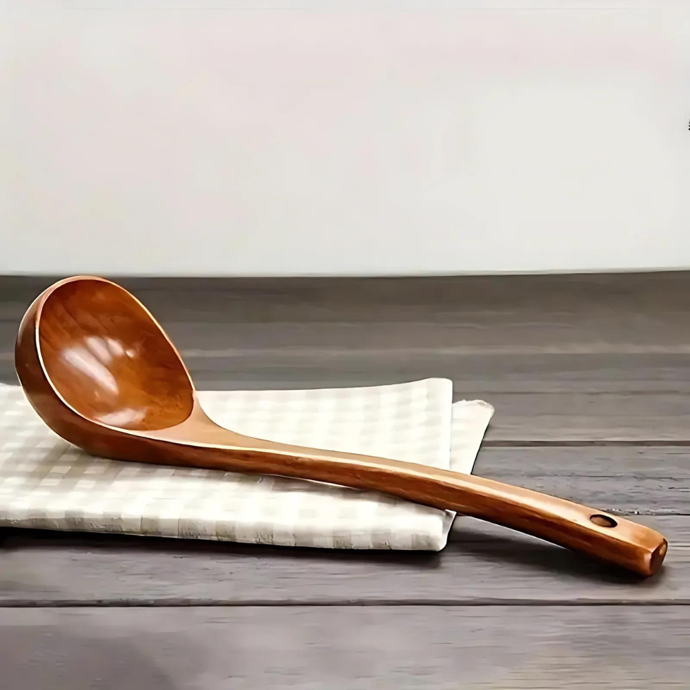 Suppenlöffel aus Holz