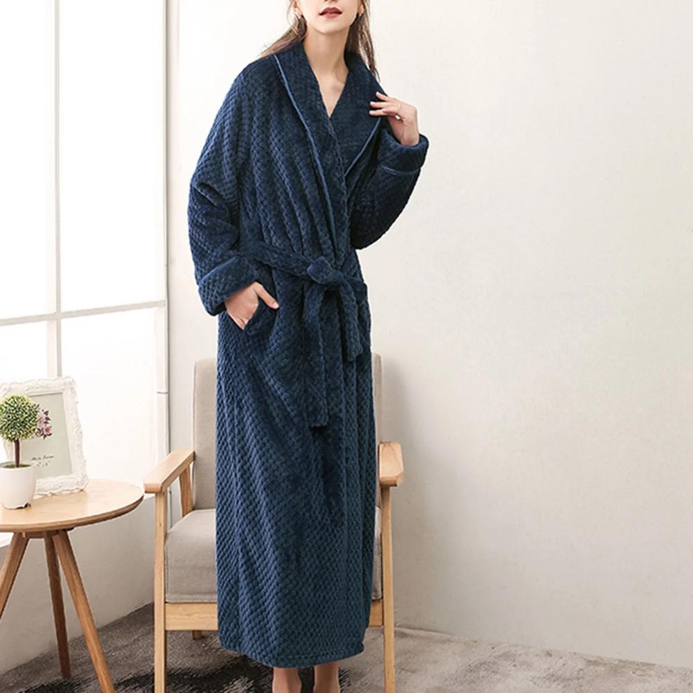 Unisex-Bademantel aus Fleece