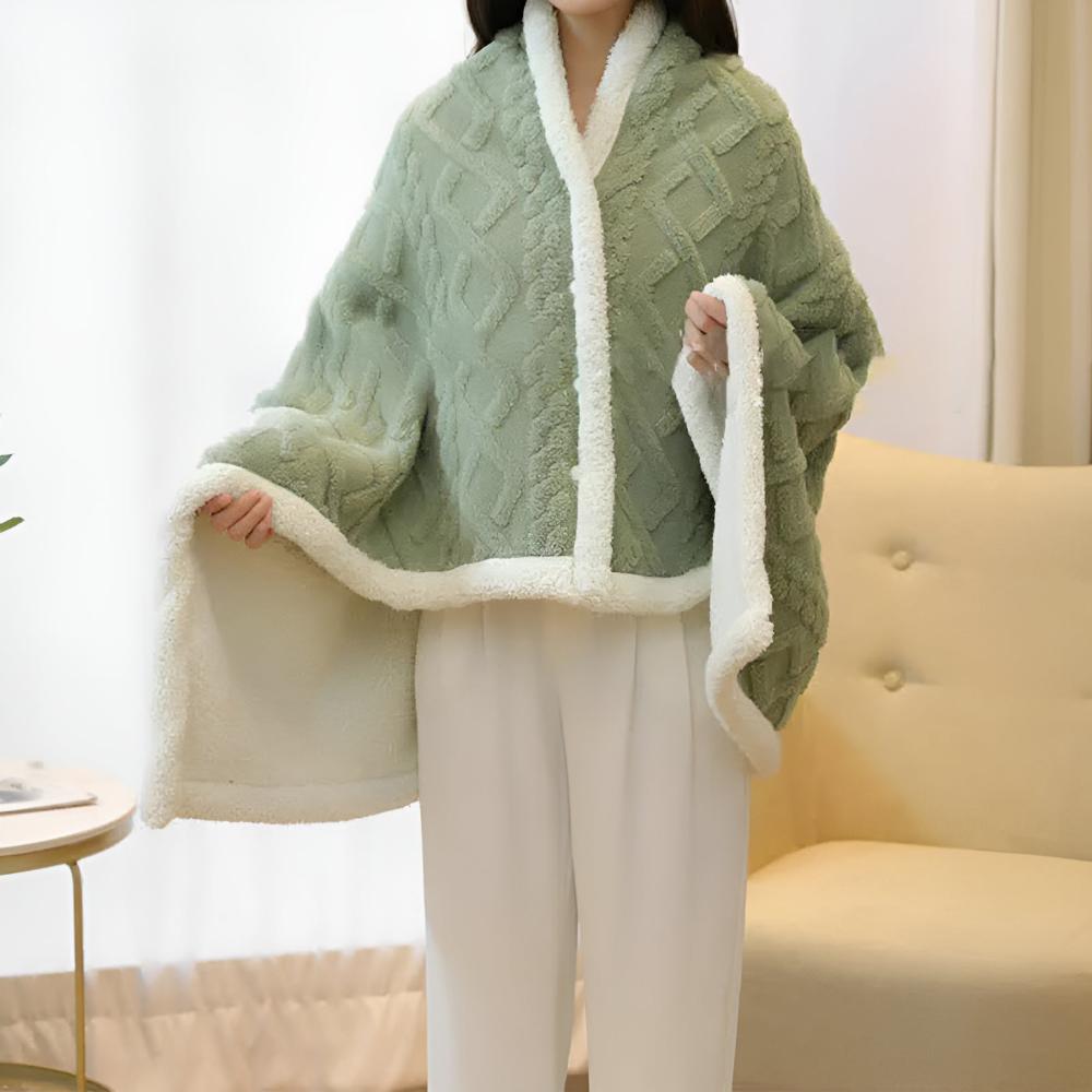 Flanell-Kuscheldecke im Cape-Format 90 x 140 cm