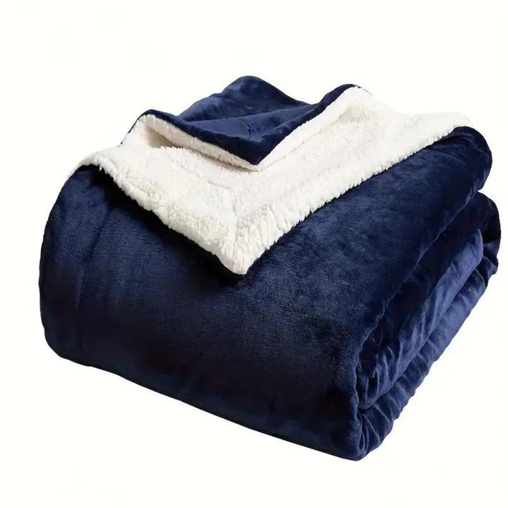 Wendedecke aus Samt und Sherpa