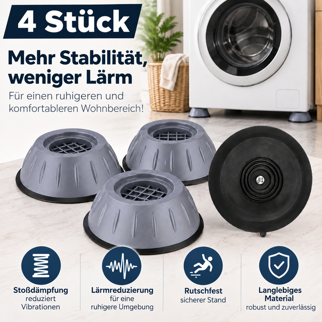 Antivibrationspads für Waschmaschinen, 4er-Set