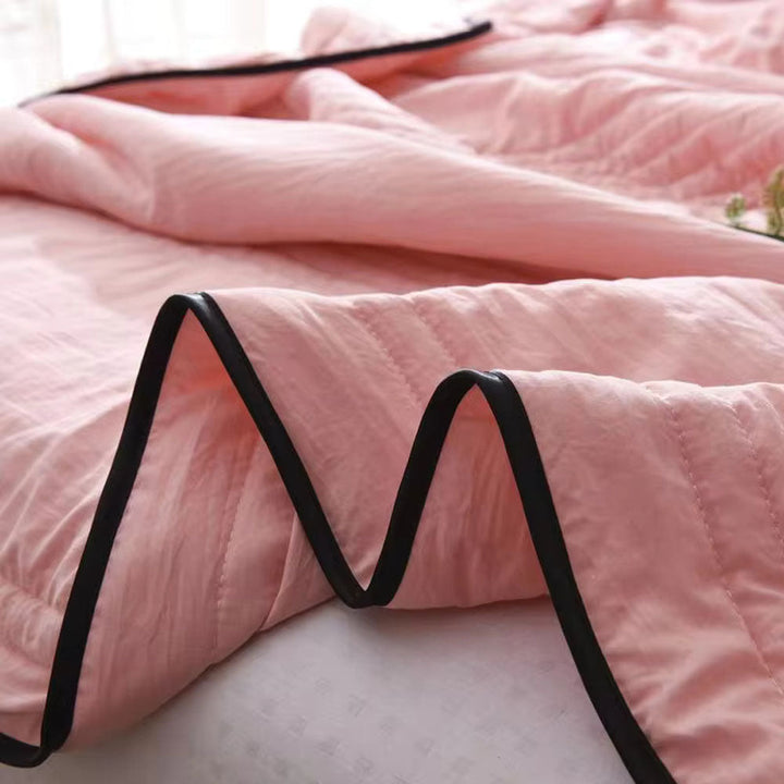 Kühlende Sommerdecke aus Bambusfaser