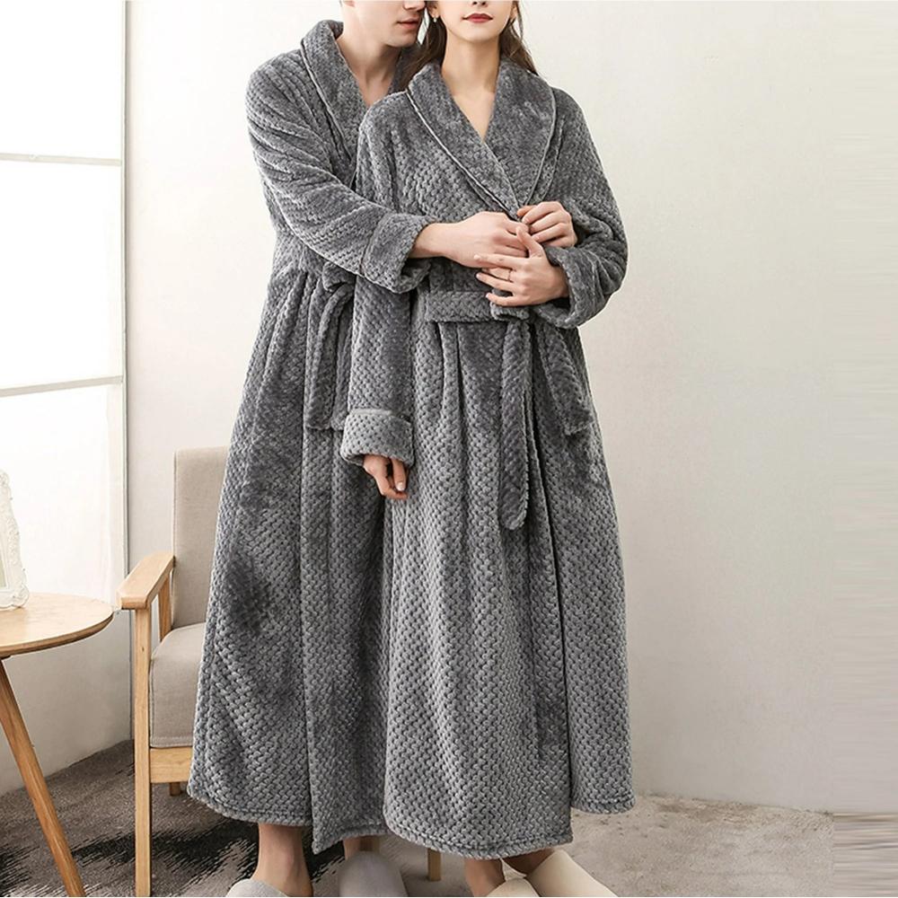Unisex-Bademantel aus Fleece