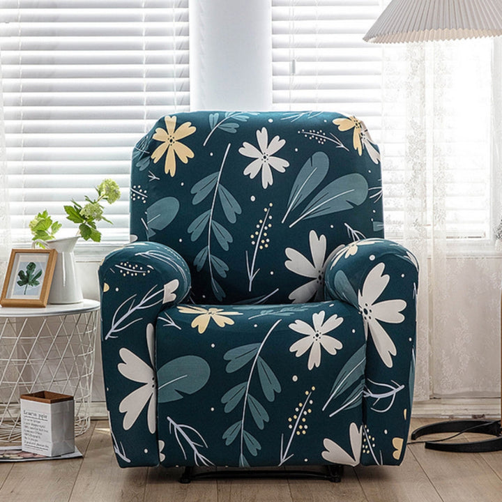 Sesselbezug mit Blumenmuster, elf Motive