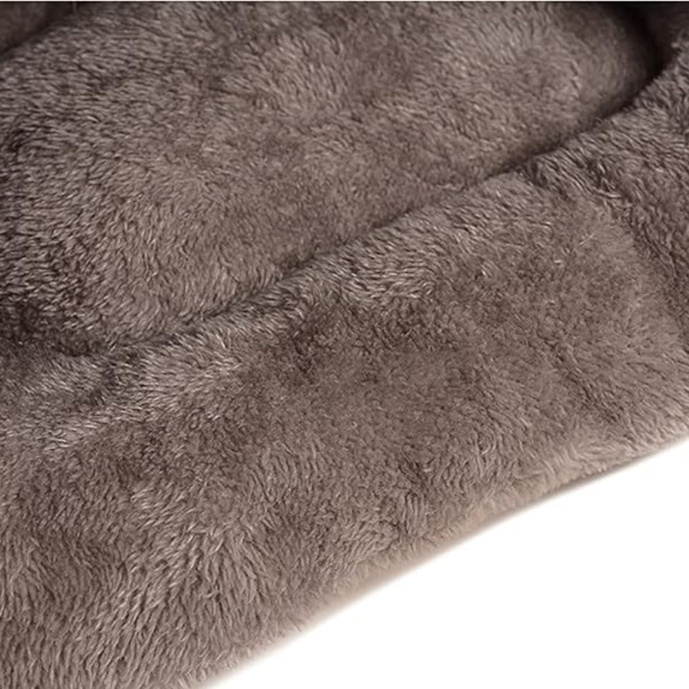 Iglu-Kuschelbett aus Fleece für Haustiere
