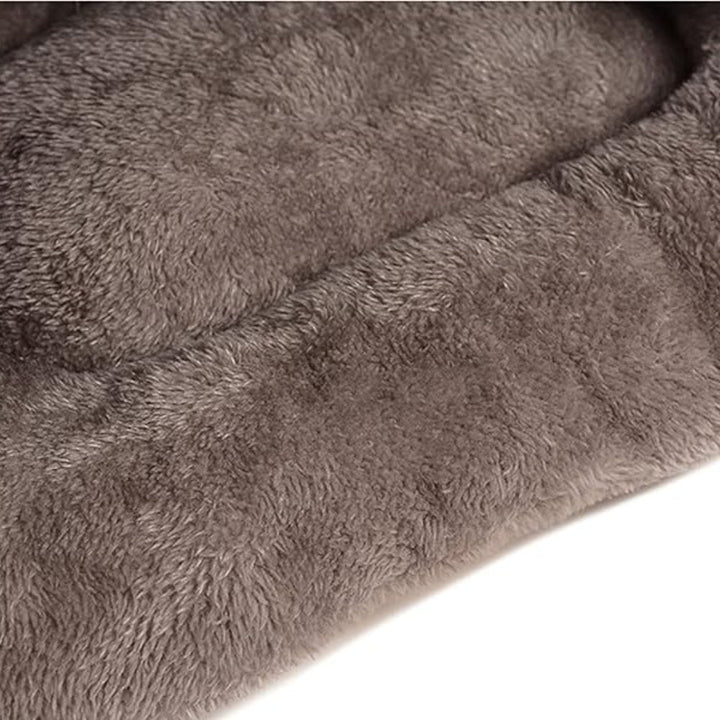Iglu-Kuschelbett aus Fleece für Haustiere