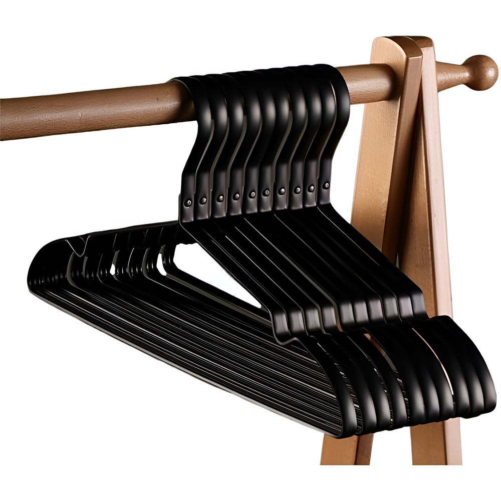 Kleiderbügel aus Aluminium, 10er-Set