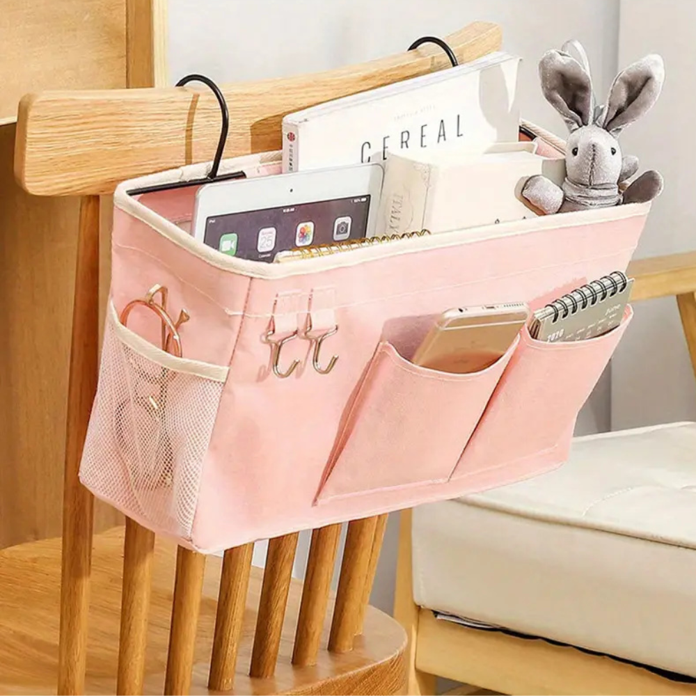 Hängender Bett-Organizer mit Taschen