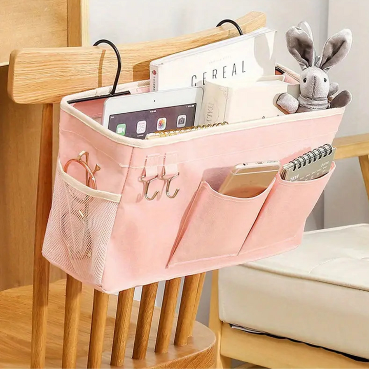 Hängender Bett-Organizer mit Taschen