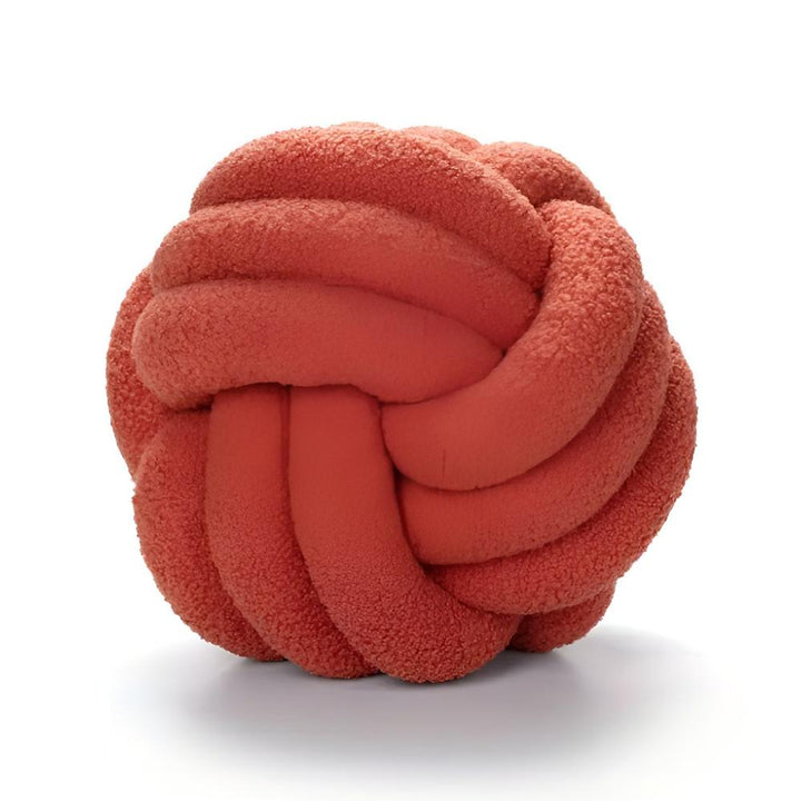 Bouclé-Knoten-Kissen in Blumenform – Ansicht 05